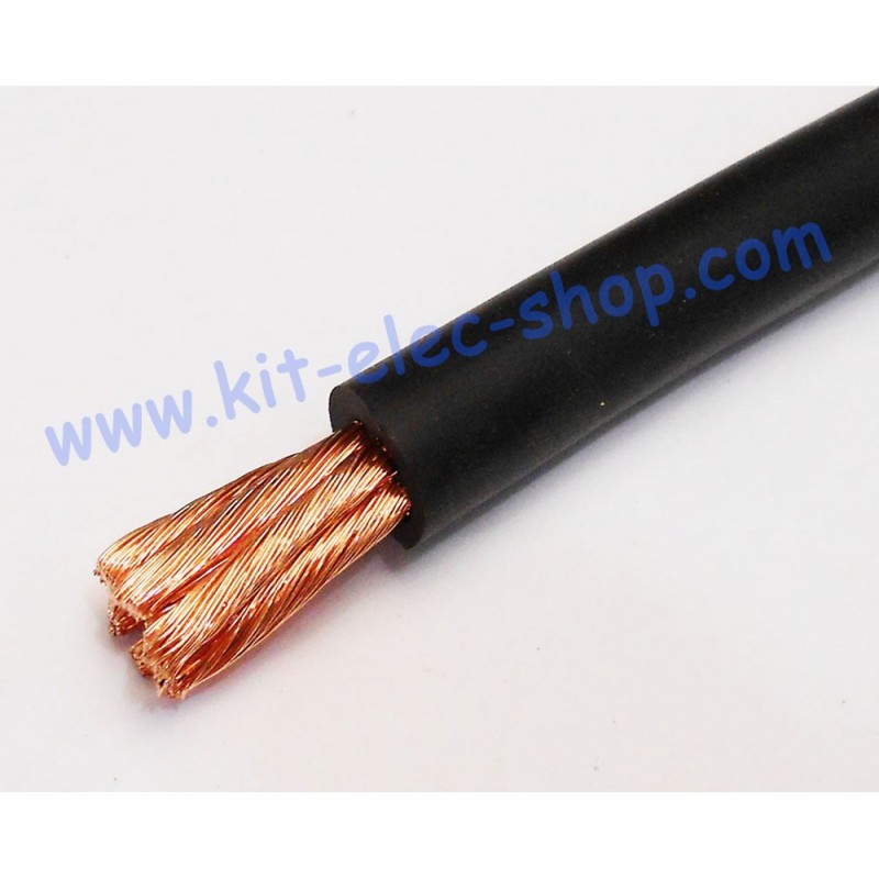 Câble de soudage souple cuivre néoprène 16 mm² - Outiland