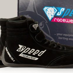 Pair of boots black karting SAN REMO KS-1 T45