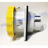 Female socket 63A PK yellow 3P+N+T 81677