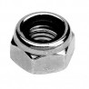 Locking nut M6 Hexagonal stainless steel A4