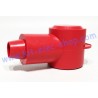 95mm2 short red cover tubular lug 232N4V02