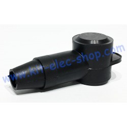 25mm2 long black cover tubular lug 218E2V14