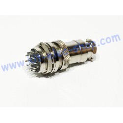 Kelly avionic male connector with female socket