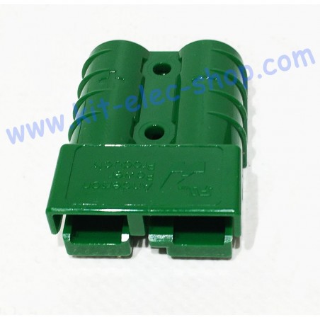 Boitier de connecteur SB50 vert 72V seul 992G6