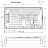 SEVCON three-phase controller GEN4 4865 48V 650A size 6 A/B U-V-W second hand