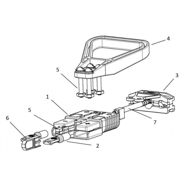 Cable clamp SRE-SRX 160-320 REMA 78000-00