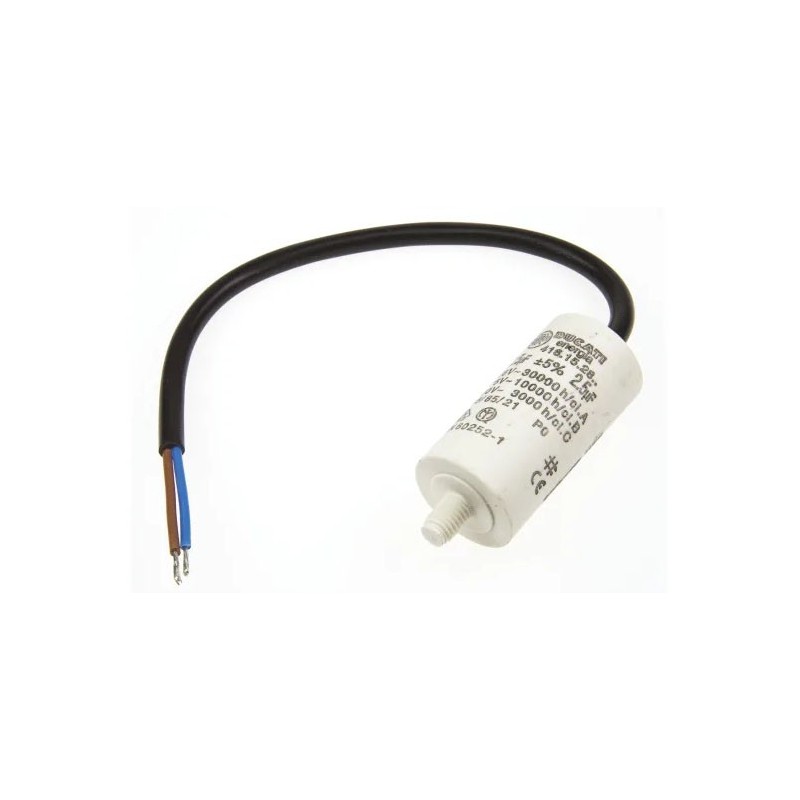 DUCATI 2.5uF 450V starting capacitor cable 416.15.2814