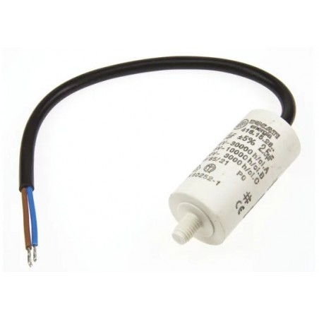 DUCATI 2.5uF 450V starting capacitor cable 416.15.2814