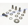 Pack de vis US 3/8 22mm inox pour la fixation des moteurs MOTENERGY