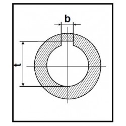 Removable hub Taper Lock 2012 diameter 20mm