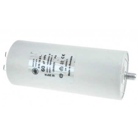 Start-up capacitor 60uF 450V DUCATI double faston 416.10.6164