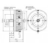 Moteur DC SL140-2NFB Heinzmann référence 714-00-174-04