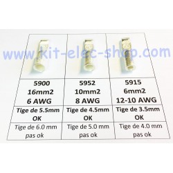 Boitier de connecteur SB50 vert 72V seul 992G6