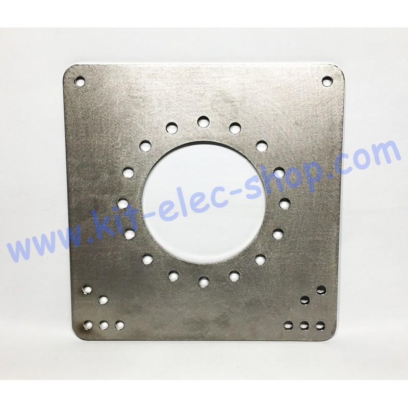 Stainless steel MOTENERGY motor support for 132mm shaft height bench