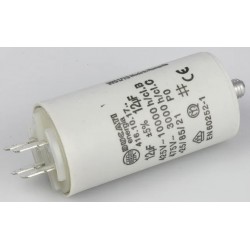 Condensateur de démarrage 12uF 450V DUCATI FASTON 416.10.1764