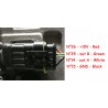 15kW asynchronous ABM motor for electric vehicle