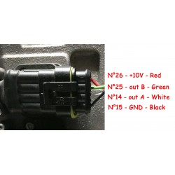 Moteur asynchrone ABM 15kW avec réducteur différentiel Renault Twizy 80