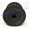 HTD 50mm 30 teeth steel pulley with flange 30-8M-50-F 7/8 inch shaft