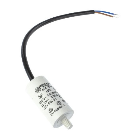 DUCATI 5uF 450V starting capacitor cable 416.10.0814