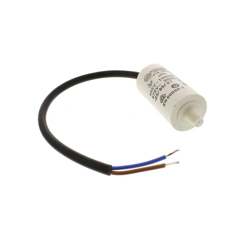 Start-up capacitor 3uF 450V DUCATI cable 416.10.0314