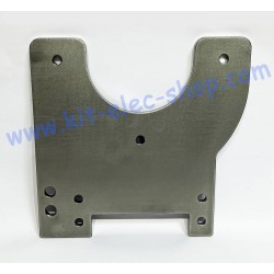 PMS150 motor support stainless steel plate for go-kart