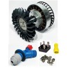 Hydro-electric generator pack PCD160 PELTON ME1112 120-240VAC