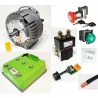 Kit électrification pompe 36V-48V 275A moteur ME0907 5kW sans batterie