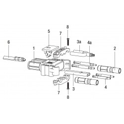 Auxiliary contact for REMA EURO 80A female connector 75240-02