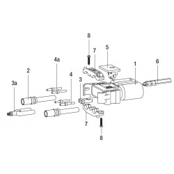 Kit Pilot contacts auxiliaires pour connecteur mâle REMA EURO 80A