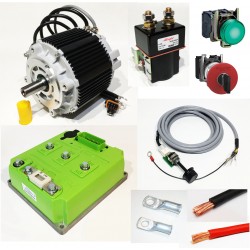 Pump electrification kit 36V-48V 275A motor ME1719 6kW without battery