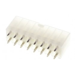 Embase MOLEX MINI-FIT femelle droite 16 broches