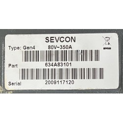 SEVCON three-phase controller GEN4 8035 size 4 second hand A/B and U/V/W