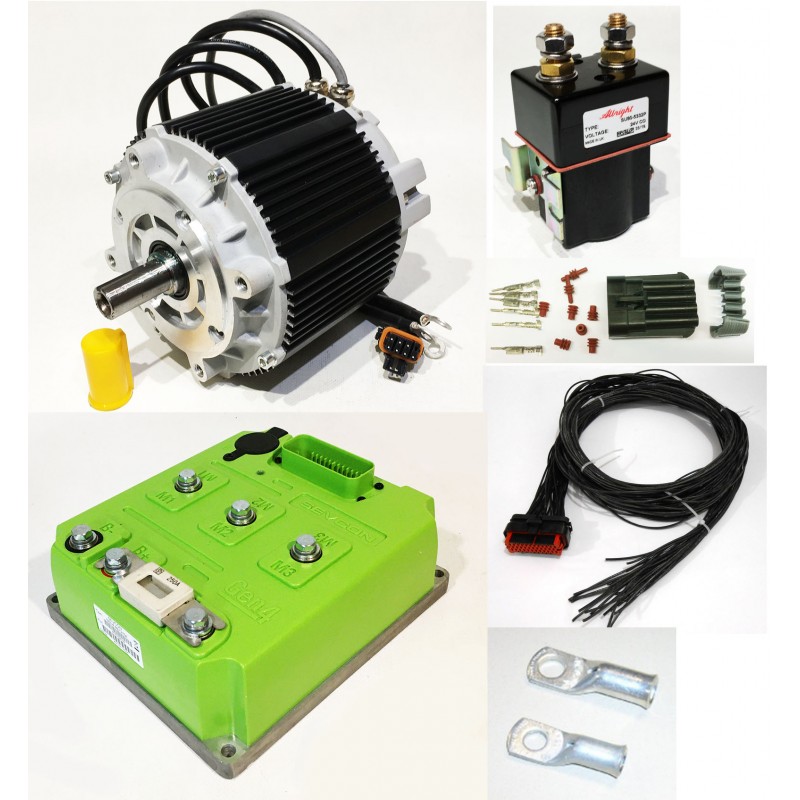 Kit électrification 36V-48V 275A moteur ME1717 4kW sans batterie eco