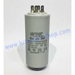 Start-up capacitor 35uF...