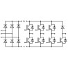 Pack onduleur triphasé pédagogique à IGBT SEMITEACH avec câbles