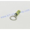 Yellow 10mm ring crimp terminal for 6mm2 cable