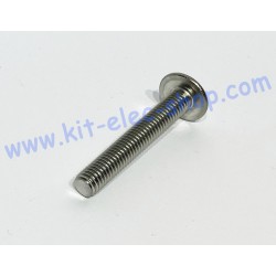 BHC screw M6x40 stainless steel A2