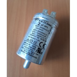 Start-up capacitor 2uF 425V-500V DUCATI double faston alu 416.33.6064