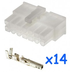 MOLEX male 14 pin connector...