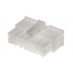 MOLEX male 14 pin connector with 14 female contacts