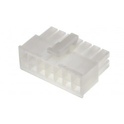 MOLEX male 14 pin connector with 14 female contacts