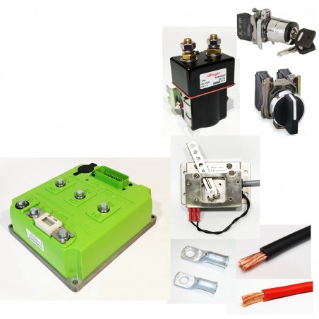 Vehicle electrification kit 36V-48V 275A 5kW without asynchronous motor without battery