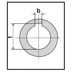 Removable hub Taper Lock 2012 diameter 14mm