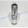 Aluminium starting capacitor 25uF 450V ICAR ECOFILL MLR25L double faston