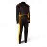 Black yellow go-kart suit DENVER HS-2 size L