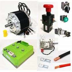 Vehicle electrification kit 36V-48V 275A ME1719 6kW motor without battery