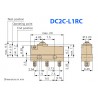 Microswitch with roller lever SW2-10H1-05G0-Z