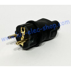 Male plug 230V 2P+T Legrand...