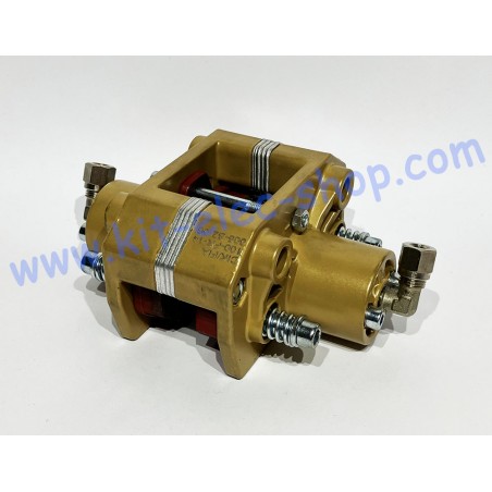 2-piston CIK-FIA hydraulic brake caliper GOLD