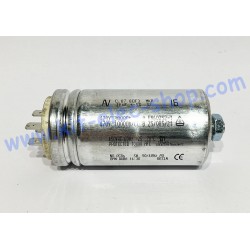 Start-up capacitor 16uF 470V KEMET C87 double faston